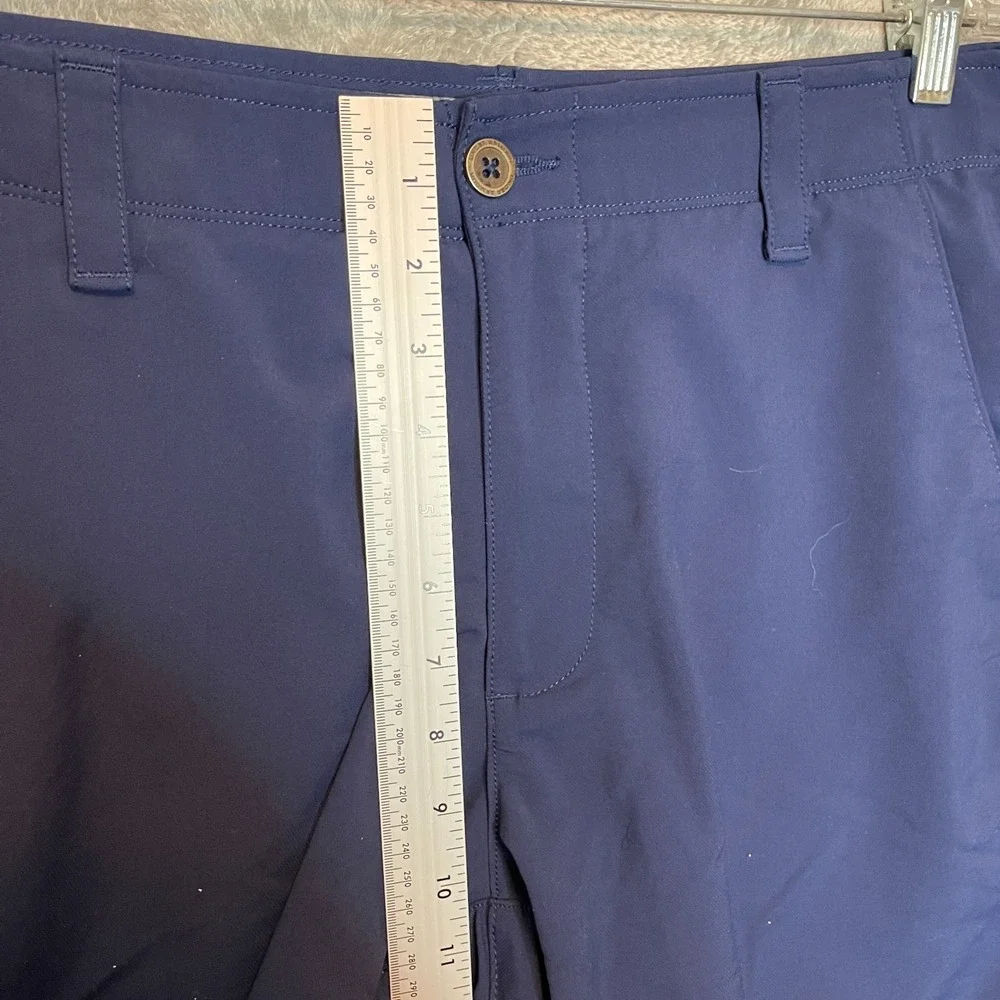 Under Armour Mens UA Match Play Golf Shorts Size 34 Mid Rise Hybrid Performance